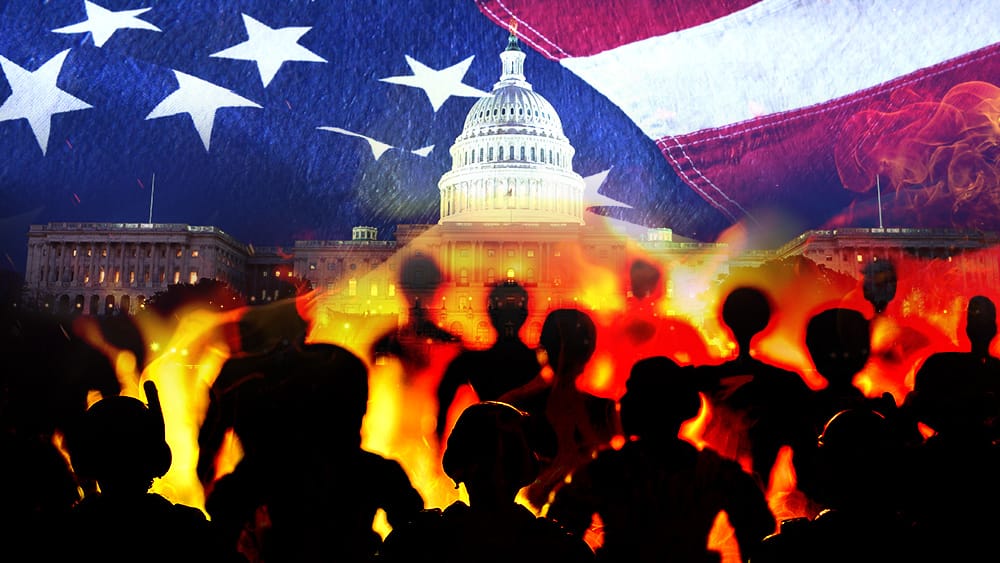Riot-Mob-America-Washington