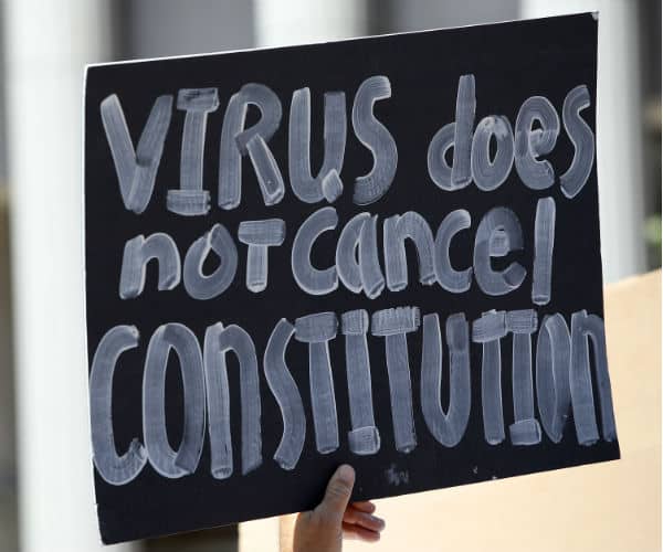 Constitution Has No Pandemic Exception