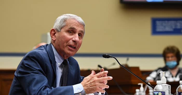 COVID HOUSE OF CARDS COLLAPSING: FAUCI CALLED OUT OVER VACCINE ROYALTIES